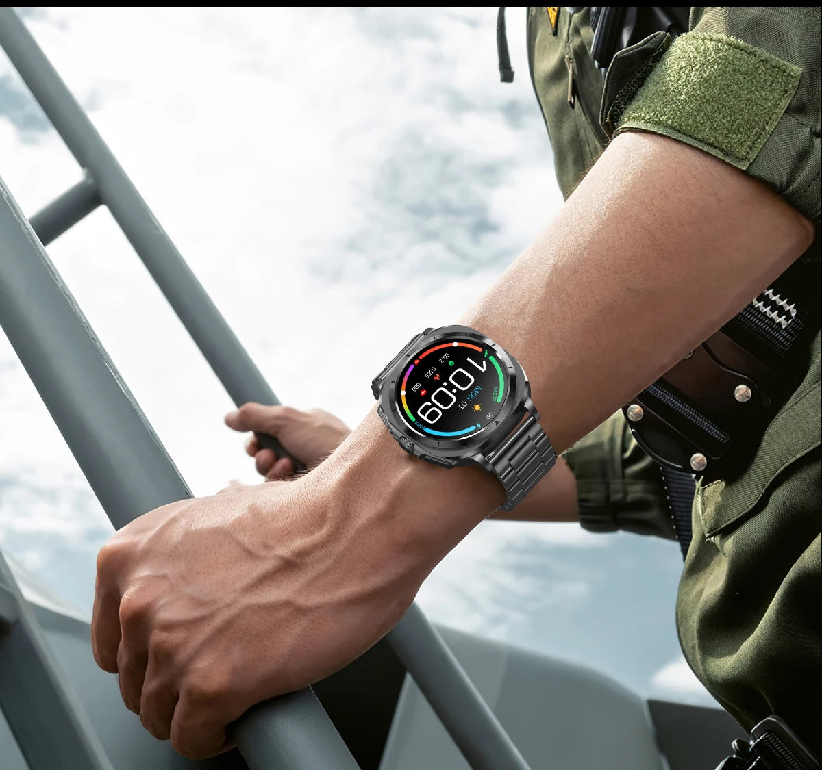 2025New ECG+PPG Laser Diagnose Blood pressure Smart Watch Men Heart Rate Uric Acid Blood fat Body analysis Health NFC Smartwatch