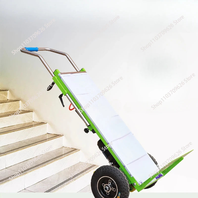 Electric Stair Climber Cart Mobile Tool Hand Trolley Stair Climbing Cart Hand Trolley Small Trailer