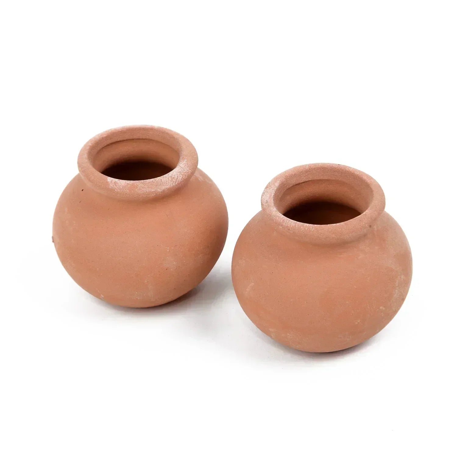 2PCS Mini Terracotta Pot Clay Ceramic Pottery Clay Plant Pot Planter Flower Pots Succulent Nursery Pots Plants Crafts For Garden
