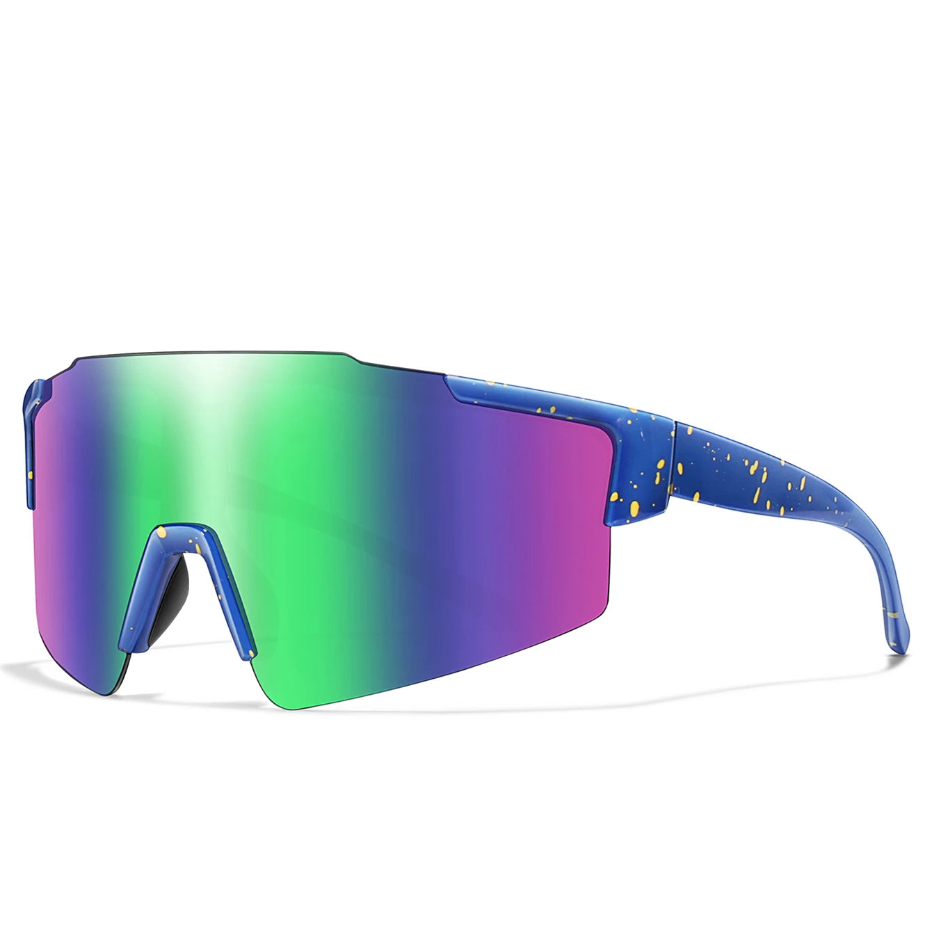 Brand 100 Cycling Sunglasses for Men and Women UV400 Protection 5 colors Big Frame Running Fishing Sports Eyewear
