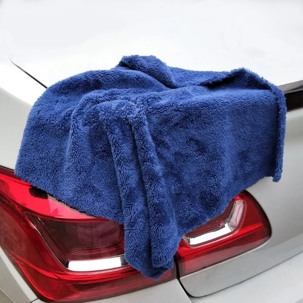 Car Detailing Polishing Auto supplies Edgeless Cleaning Towel Plush Washing Rag Car Cleaning Cloth Extra Microfiber Towels