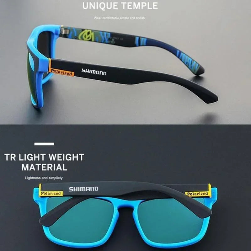 2025 Square Retro Polarized UV400 Sunglasses for Men and Women Outdoor Hunting Fishing Skiing Driving Mountaineering Sunglasses