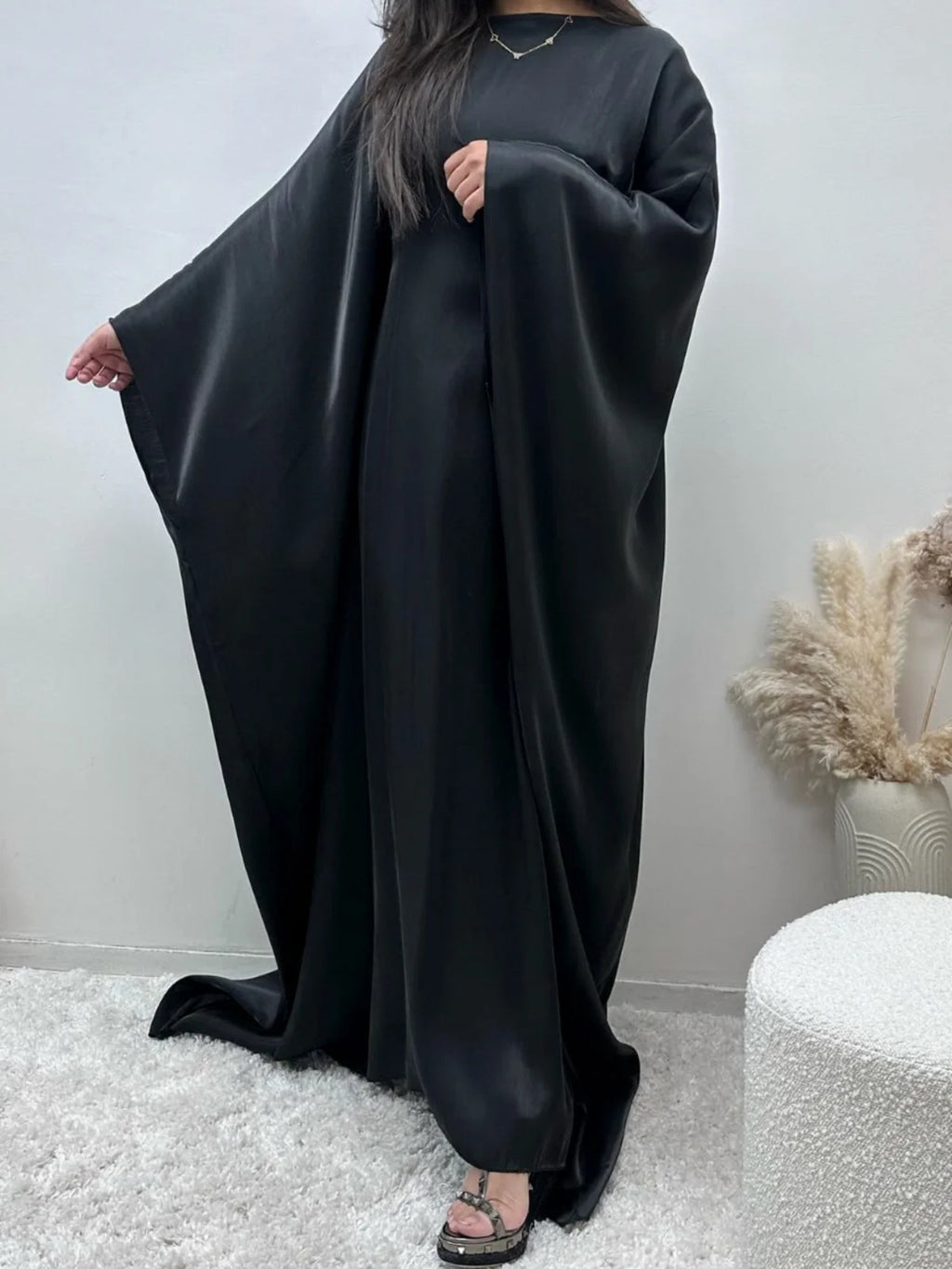 Ele Loose Robe Dr iny Fabric Par Dr Spring Summer Glowing Long Dr Women's plus Size Ele Gown