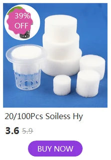 12 Holes-Hydroponic System Kits Indoor Soilless Cultivation Equipment LED Plant Growth lamp Vegetable fruit herb Planting Box