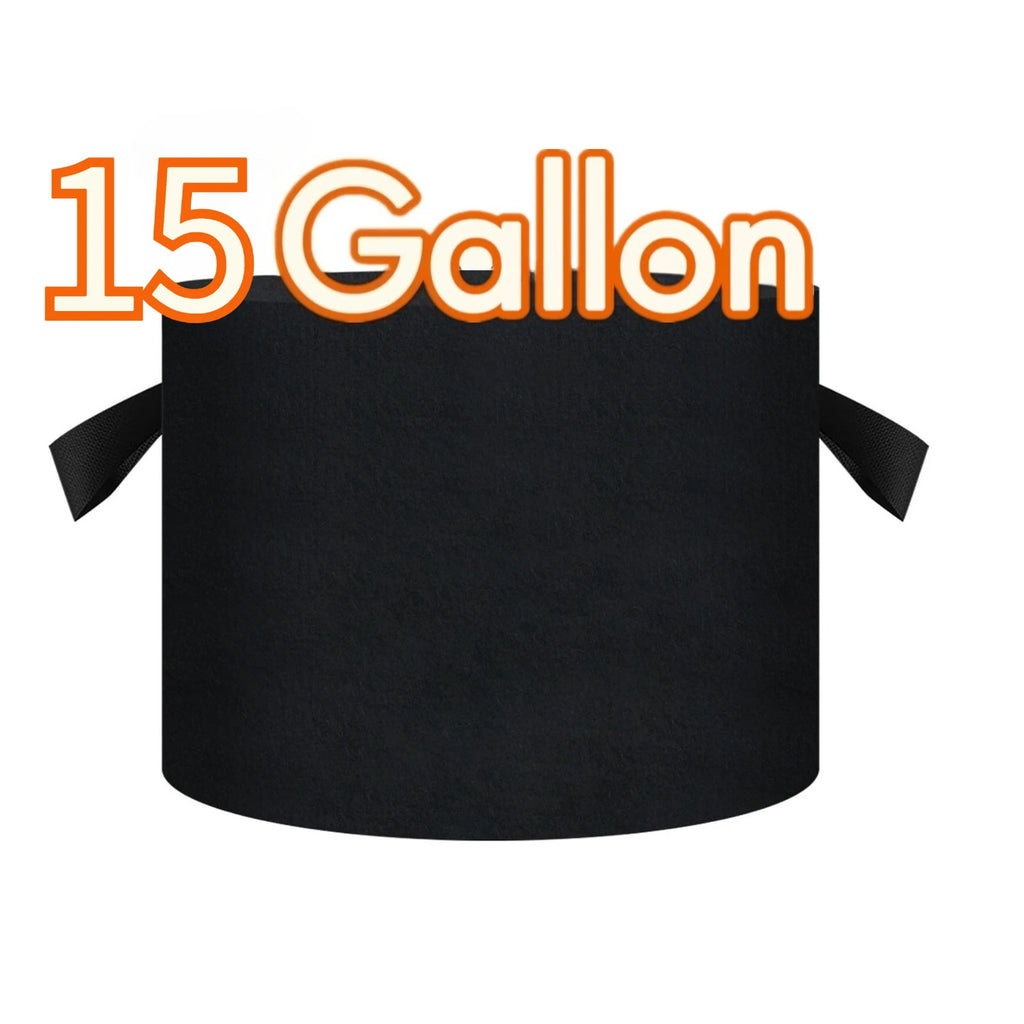 5-20 Pack 5/10/15 Gallon Reusable Grow Bag 300G Thickened Nonwoven Fabric Pots with Handles For Garden Vegetable/Flower Planting