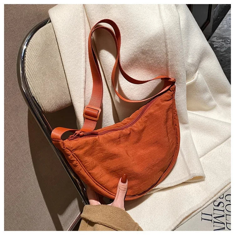Convenient casual nylon women's crossbody bag shoulder bag large capacity handbag women's travel shopping bag women's wallet