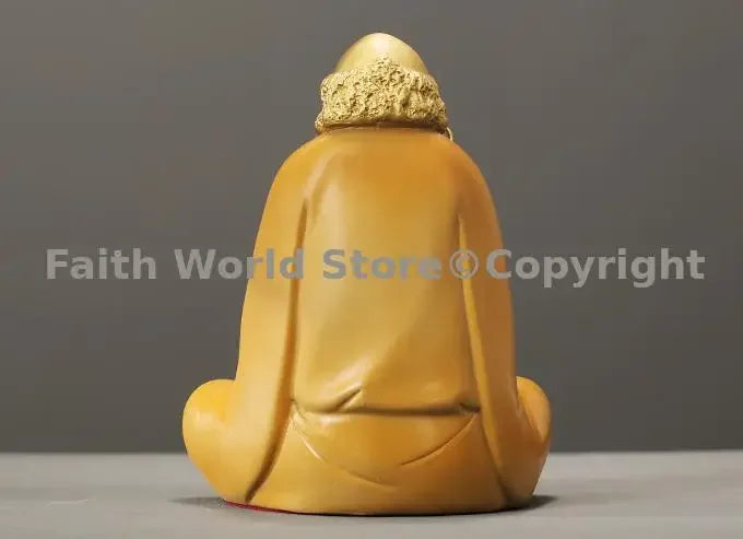 Buddhism Spiritual Art Bronze Sculpture Dharma Buddhist saints Chan sect Dhyana Zen Bronze carved home decorative Sitting Buddha