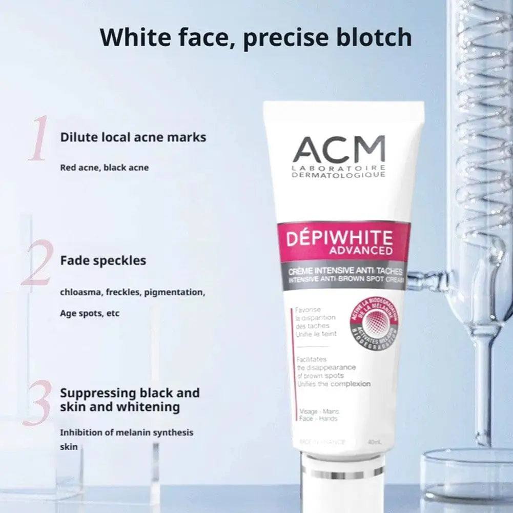 ACM DEPIWHITE ADVANCED Highly Effective Anti-freckle Cream Exfoliating Natural Ingredients Non-irritating Skin Care