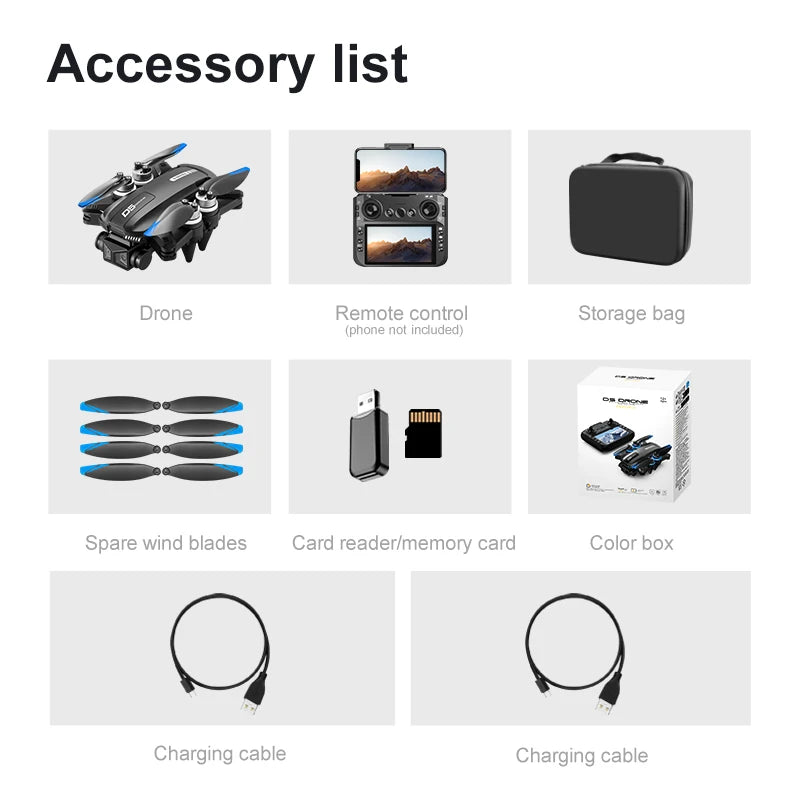 2025 NEW D5 Drones 4K HD Professional Remote Control Helicopter Plane RC Dron With Screen obstacle avoidance FPV Quadcopter Toys