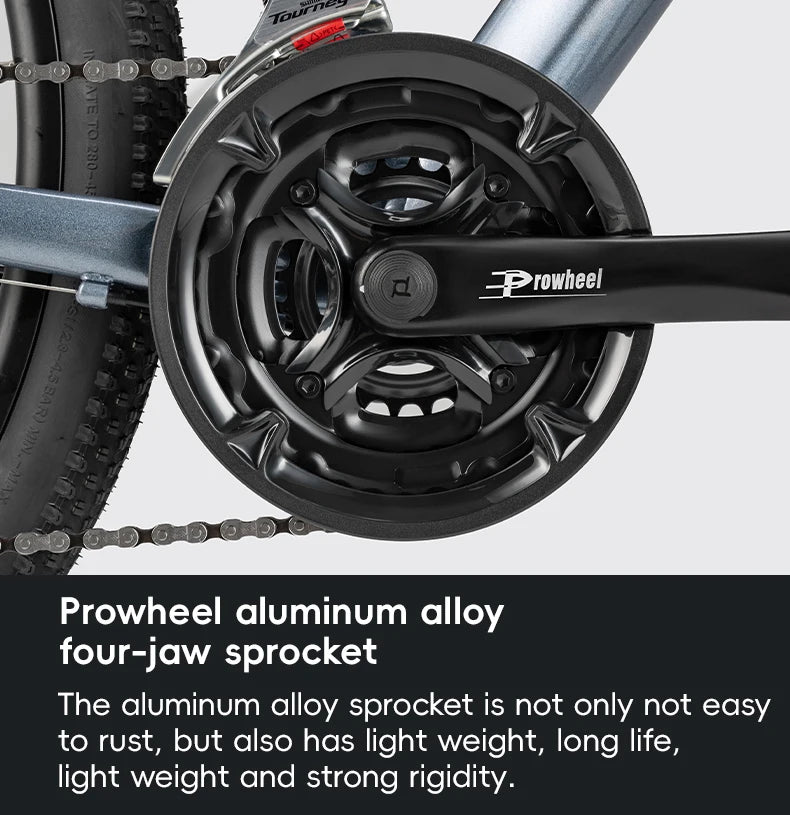 Adults Students Mountain Road Bike Aluminum Alloy 27.5-inch Internal Disc Brake 24-speed Bicycle For Men Women Bike