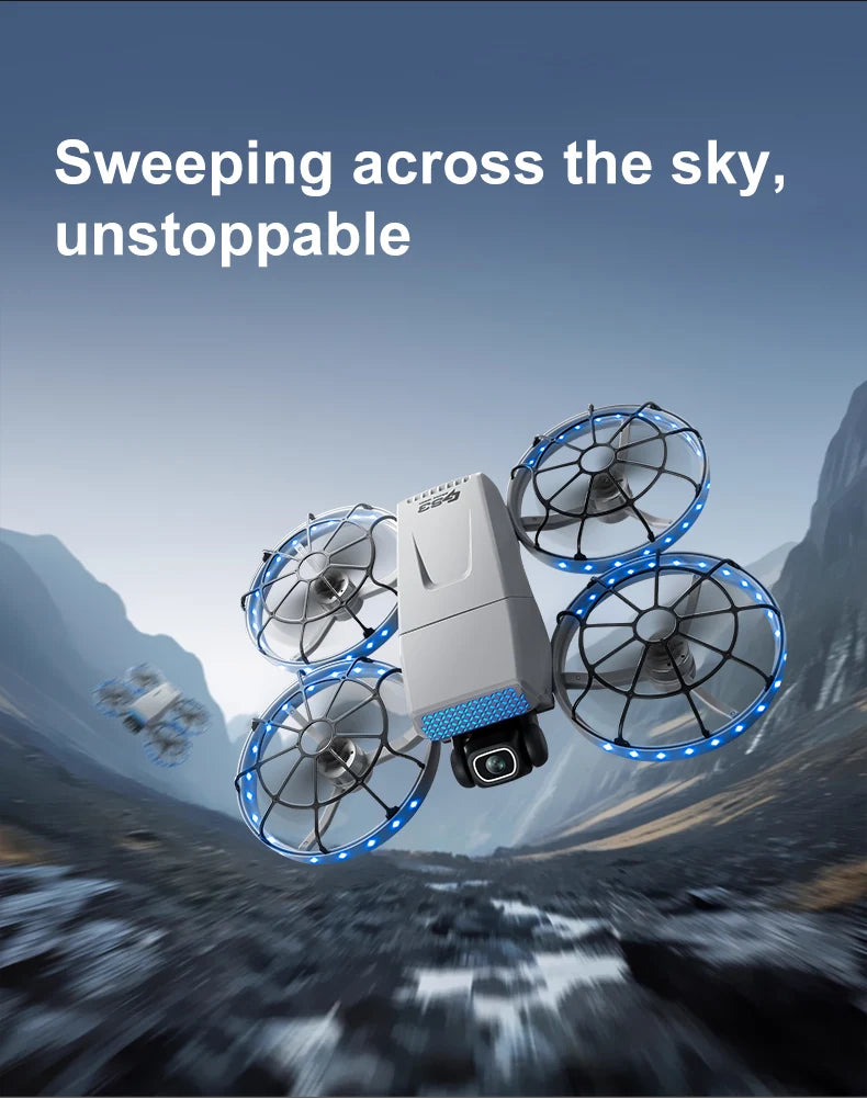 droneS 4k professional 10km  brushless optical flow folding dual mirror professional aerial photography with servo gimbal drone