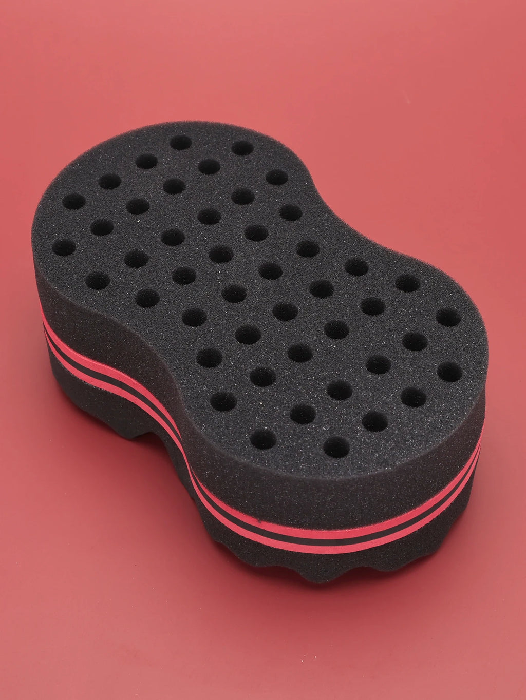 African Magic Barber Sponge Double Sided Magic Hair Curl Weave Dreads Sponge Brush Hair Brush For Black Man Hair Twist Sponge