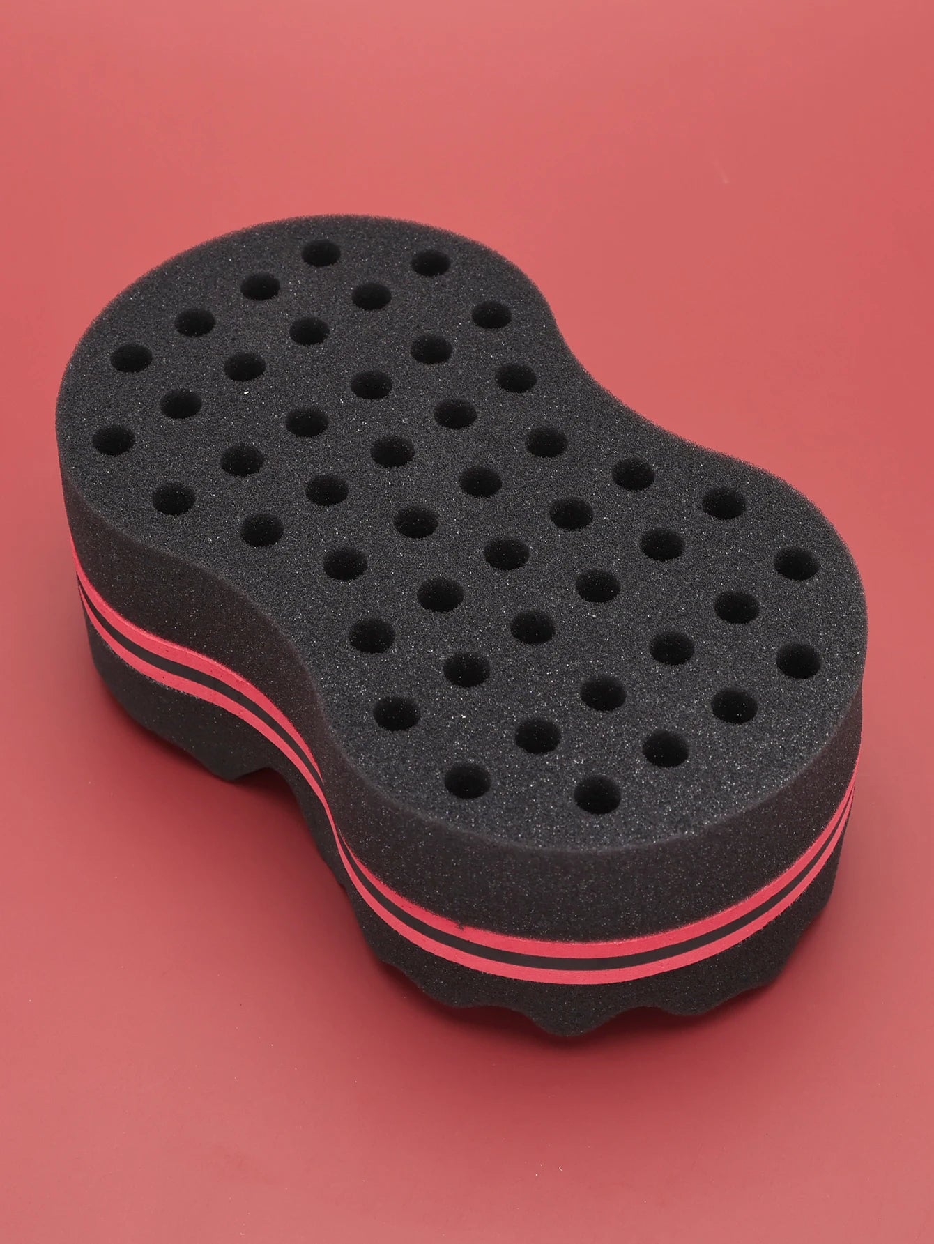 African Magic Barber Sponge Double Sided Magic Hair Curl Weave Dreads Sponge Brush Hair Brush For Black Man Hair Twist Sponge
