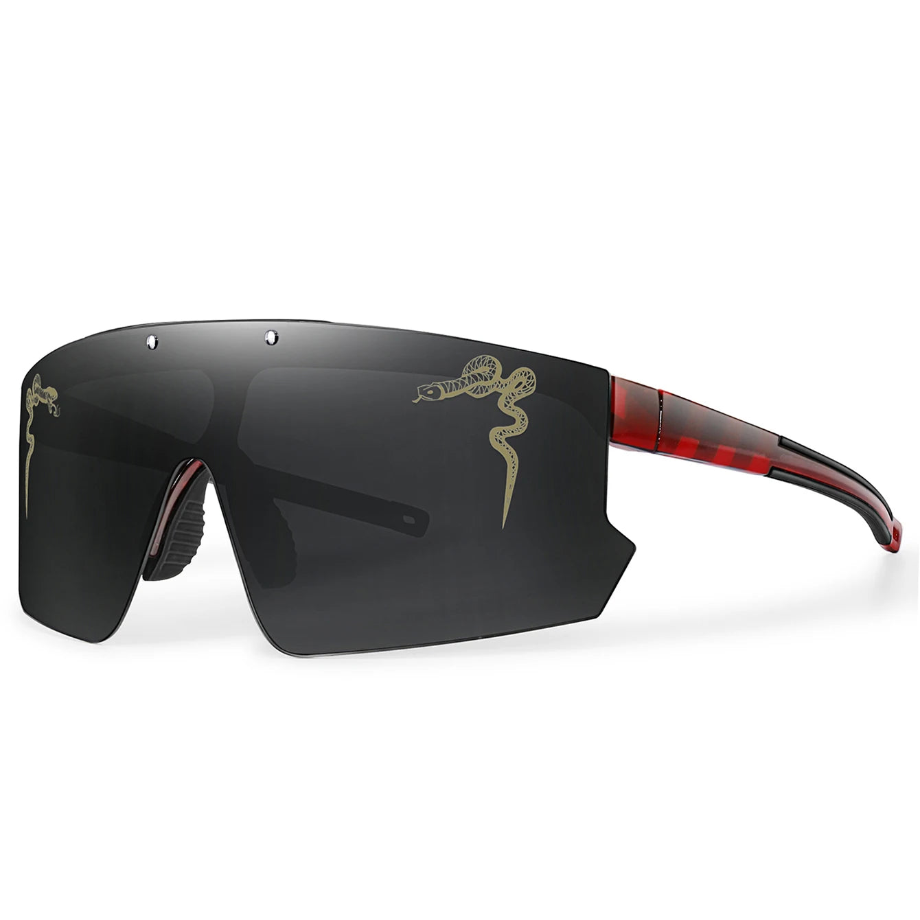 Brand 100 Cycling Sunglasses for Men and Women UV400 Protection 5 colors Big Frame Running Fishing Sports Eyewear