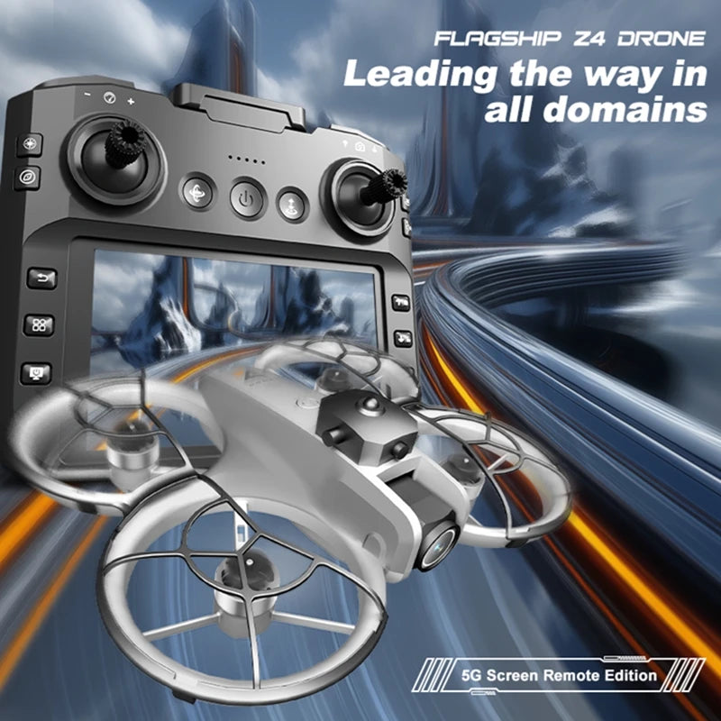Drone Large Screen Aerial Photography Brushless Quadcopter Obstacle Avoidance And Collision Avoidance Remote-controlled Z4