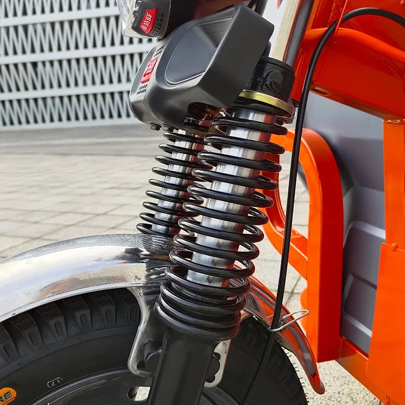 Electric tricycle with 60V and 1000W for freight transportation For adults electric  load pull goods