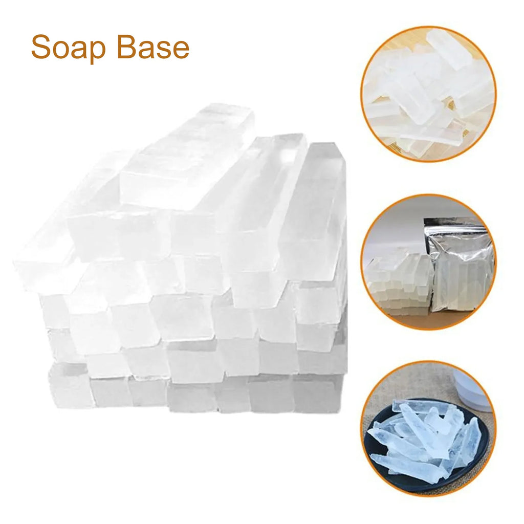 1/3/5 Pack Transparent Soap Base DIY Handmade Soaps Making Raw Material For DIY Essential Oil Soap Breast Milk Soap Making