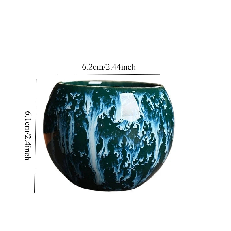Beautiful Unusual China Goods Tea Accessories Teedose Ceramic Cup Set Teeware Teware For 5 People For Tea Samovar Ceremony Gifts