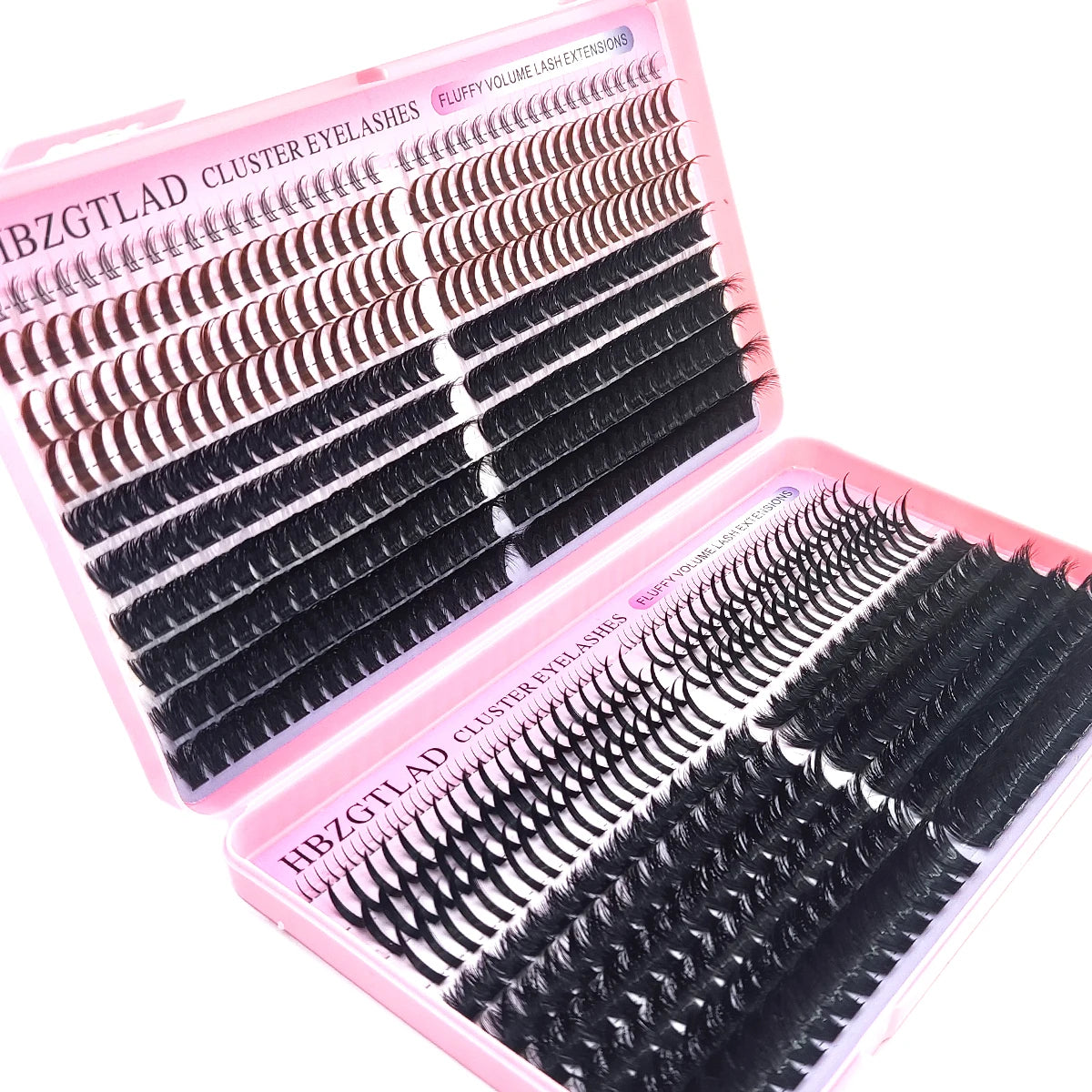 80D-160D Eyelash Book Style Bottom+Spike Cluster Eyelash Manga Eyelash Cluster Extension Spike Cluster Anime Eyelash