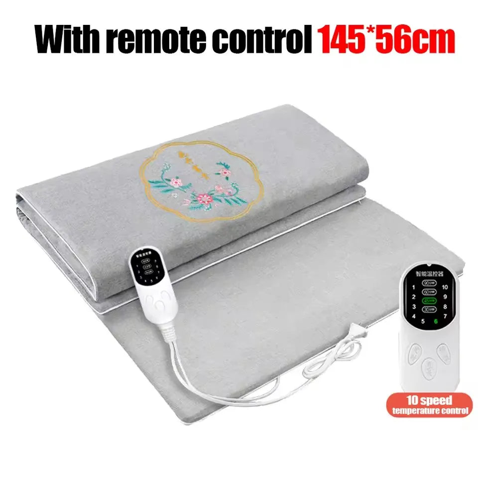 Electric Heating Pad Winter Warm For Bed Blankets Intelligent Timing Heated Pad Wormwood Hot Compress Massage Hand Leg Abdomen