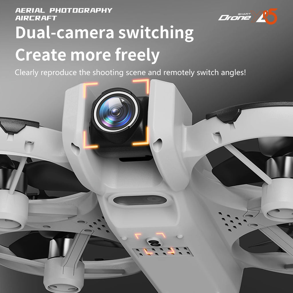drones with camera profissional con cámara profesionales de 10km optical flow hover dual camera switch 360 °professional드론 дрон