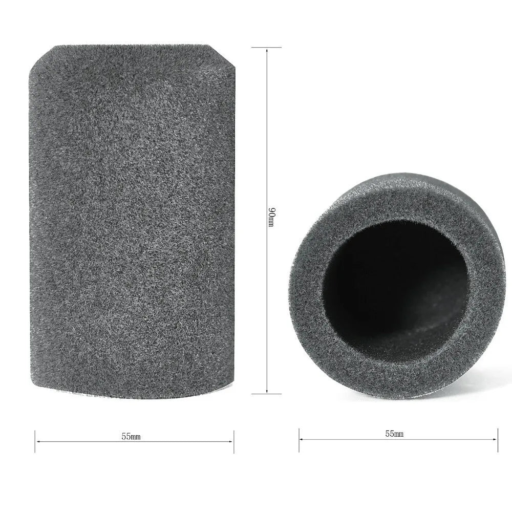 1pcs Replacement Mic Windscreen Cover Flocked Sponge Foam Windproof Pop Filter Cover Microphone Cover for FIFINE Amplitank K688