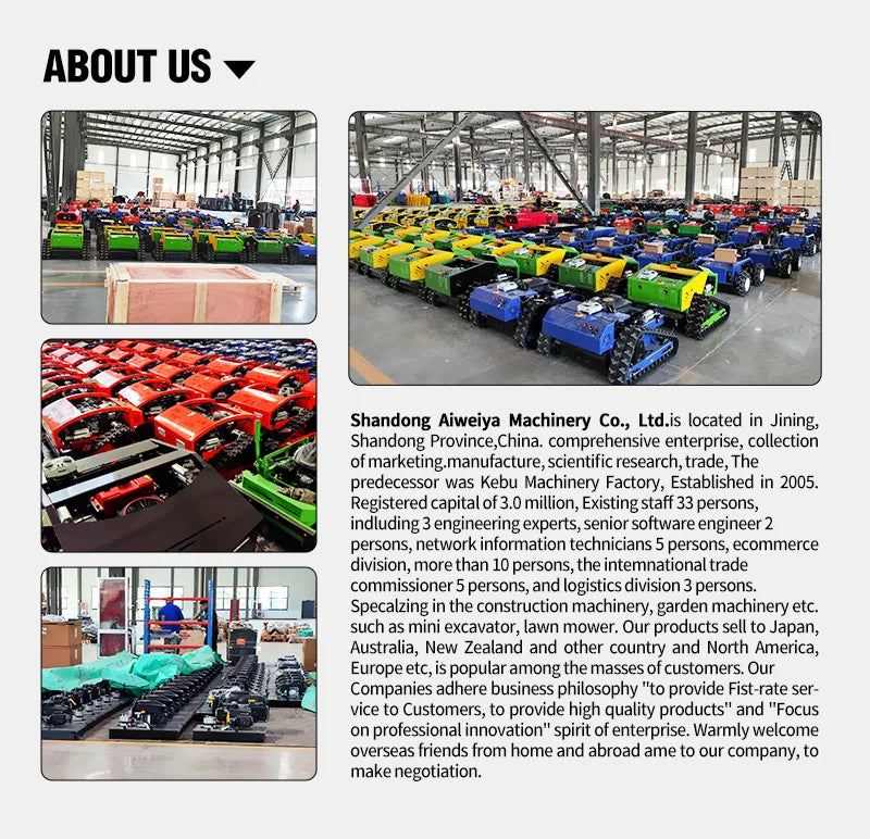 Customized Popular Product Multi Functional Remote Control Lawn Mower Lawn Mower Sold at Factory Price