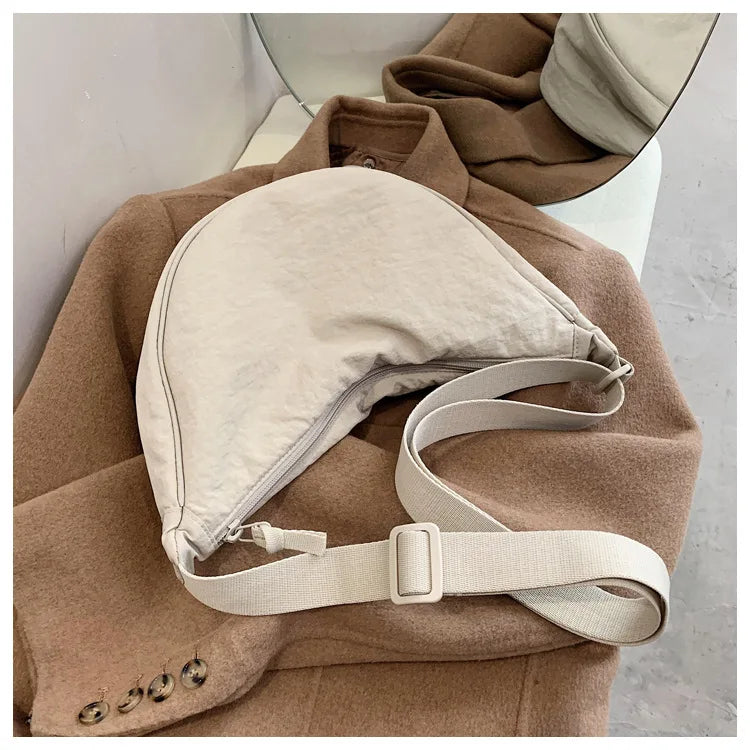 Convenient casual nylon women's crossbody bag shoulder bag large capacity handbag women's travel shopping bag women's wallet