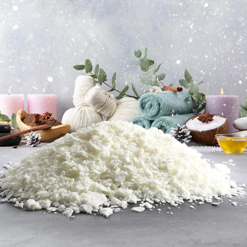 250g/500g Natural Soy Wax Granular DIY Candle Making Supplies Scented Candle Raw Material Smokeless Candle Wicks Making Crafts