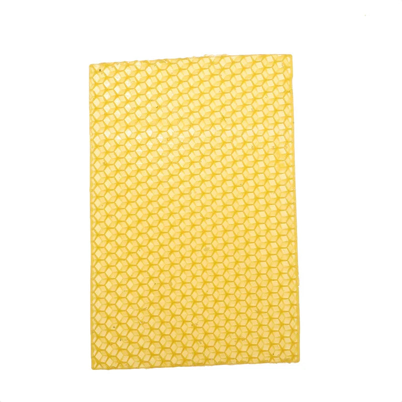 10Pcs Beeswax Sheets Candle Making Craft DIY Kits Honey Candles Maker Full Bees Wax Honeycomb Beekeeping Foundation Sheets New