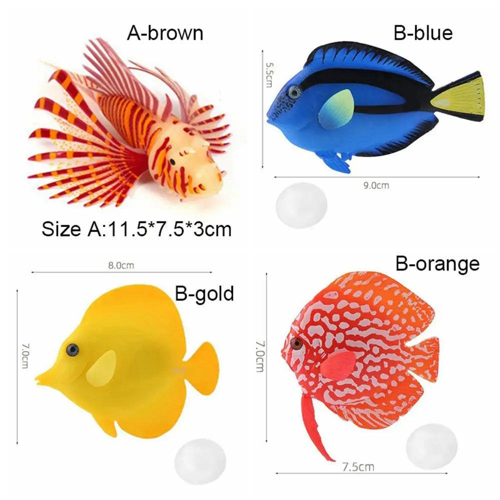 Aquatic Pet Supplies Simulation Fish Lionfish Aquarium Fish Tank Landscape Artificial  Fish Fake Fish Underwater Ornaments