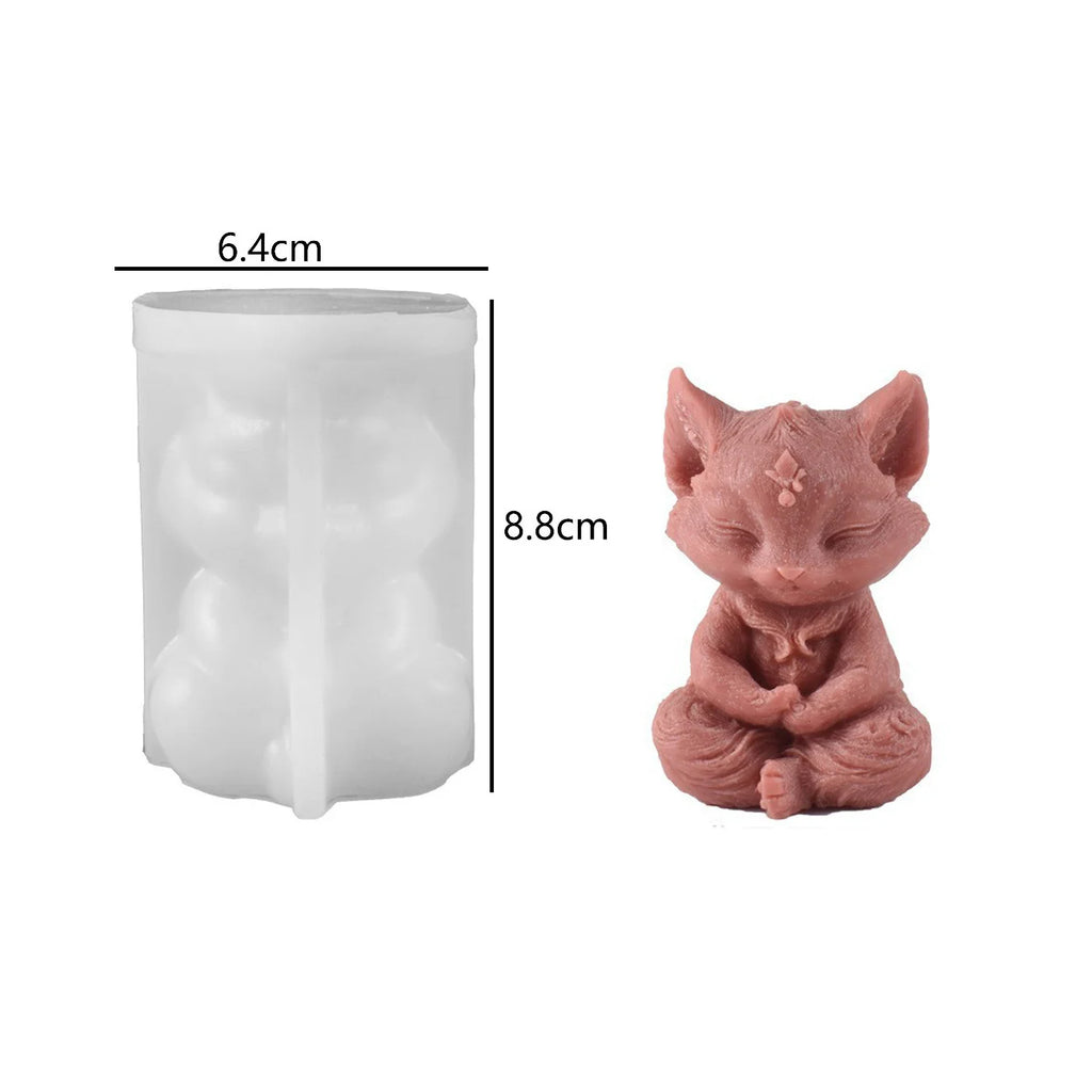 Cute Creative Animal Sculpture Succulent Decoration Statue Waterproof Simulated Garden Miniatures Figurine for Lawn Decor