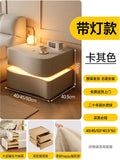 Decor Trendy Bedside Table Bedroom Luxury Organizer Wood Unique White Bedside Table Led Nordic Mesitas De Noche Home Furniture