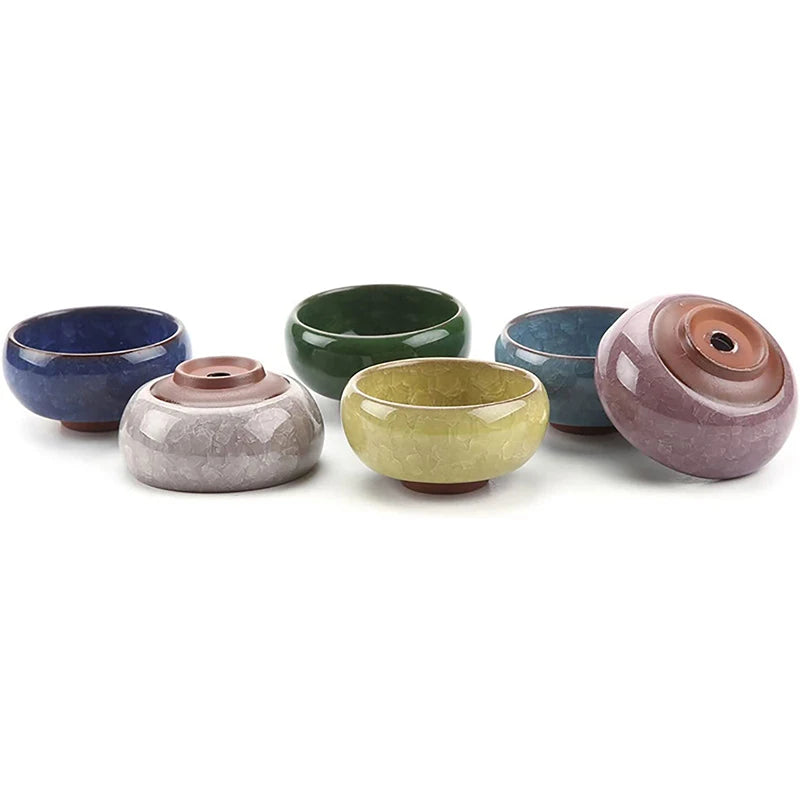 Cute Ice-Crack Glaze Flower Ceramics Succulent Planter Mini Plant Pot Garden Flowerpot For Home Office Decor Plant Pot