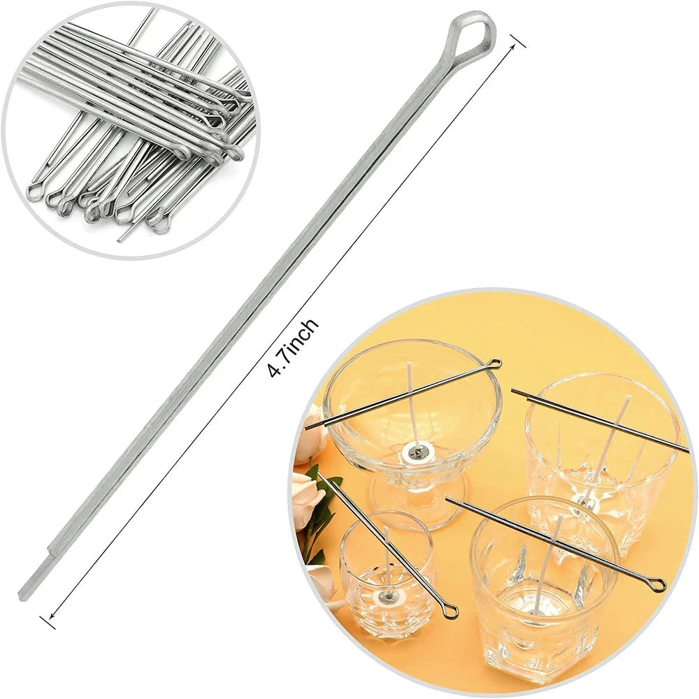 Candle Making Kit DIY Candles Craft Tools Soap Wax Making Pouring Pot Candle Wicks Candle Wicks Sticker Candle Wicks Holder