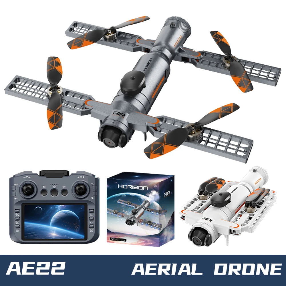Drone Dual Camera  HD Aerial Photography Obstacle Avoidance Quadcopter RC Aircraft Unmanned Aerial Vehicle with