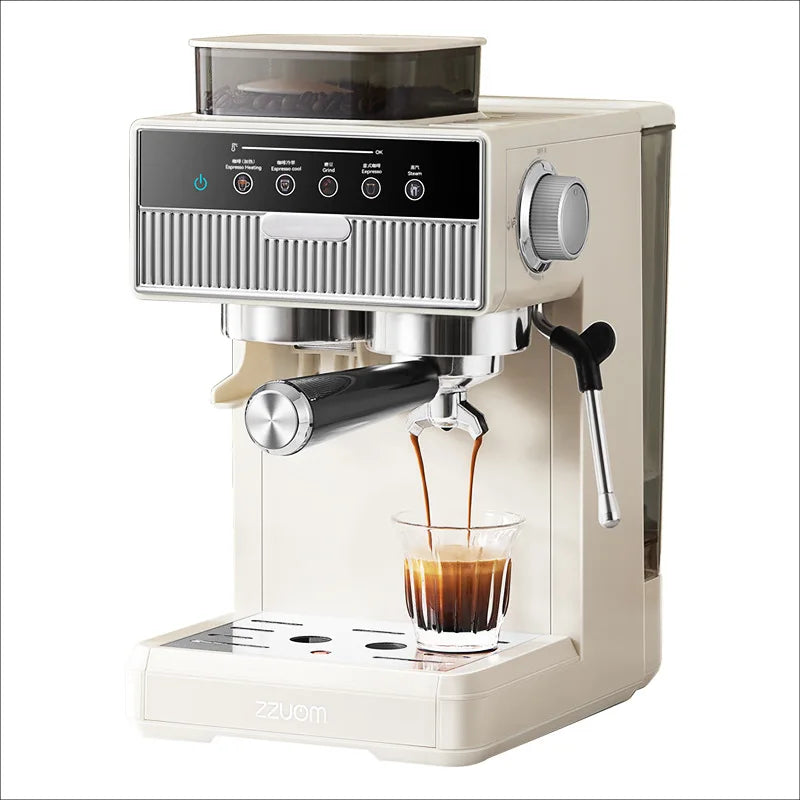 Coffee Machine Household Small Fully Automatic Hot And Cold Dual Extraction Grinding Integrated Italian Espresso Machine
