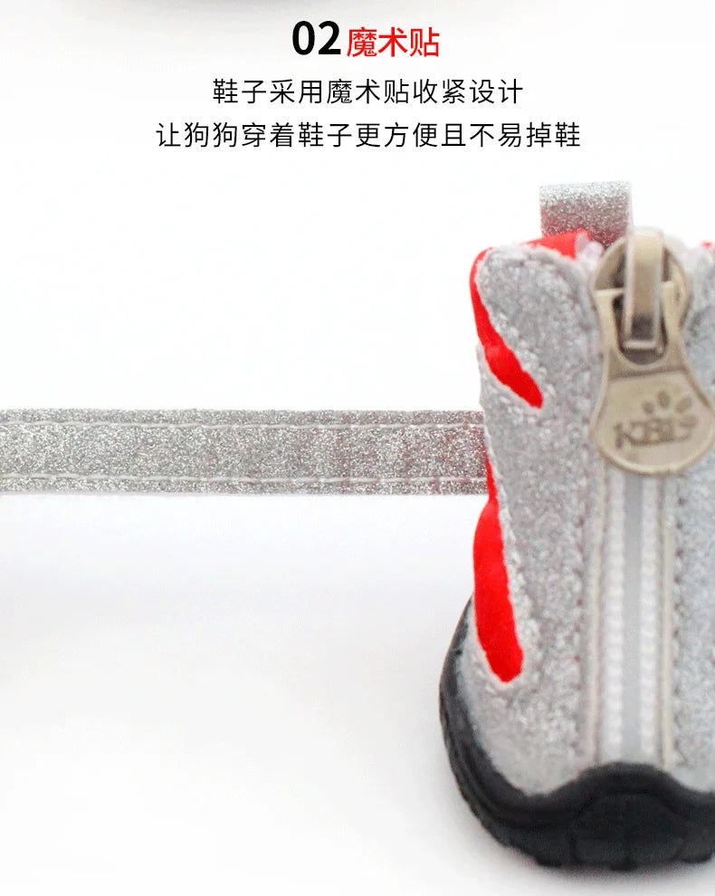 Anti slip Dog Shoes Sports Outdoor Pet Foot Clean Autumn Winter Chihuahua Boots Accessories For Puppies Animal XS XL Shih Tzu