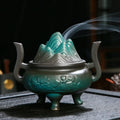Antique ceramics Incense Burner Chinese Home Bedroom Decoration Animal Foot Plate Incense Burner Tea Ceremony Ornaments