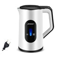 2.2L Stainless Steel Electric Digital Display Large Tea Kettle Auto-Shutoff Thermal Water Kettle 1500W Fast Boil Boil Water Pot