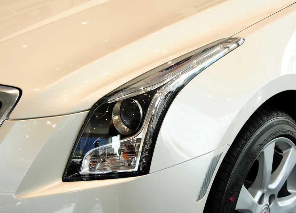 Car Accessories Transparent Headlight Shade Cover Lampshade Shell Lens Plexiglass For Cadillac ATS ATSL 2013 2014 2015 2016 2017