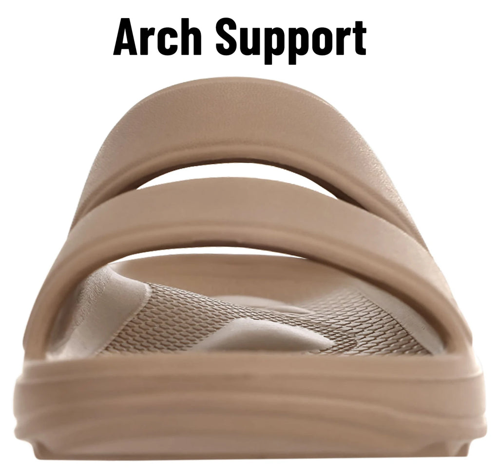 Bebealy Women Orthopedic Slippers With Arch Support Outdoor Men Slippers Soft Antiskid Home Slippers Indoor EVA Cloud Slippers