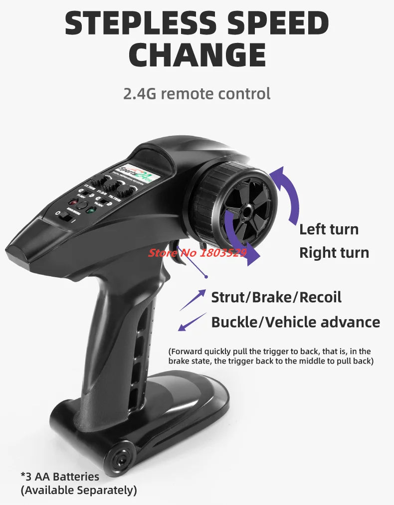 70KM/H Brushless RC Short Car 1/16 Brushless 4WD RC Short Course TruckIndependent SuspensionFull Ball Bearings Metal Driveshaft