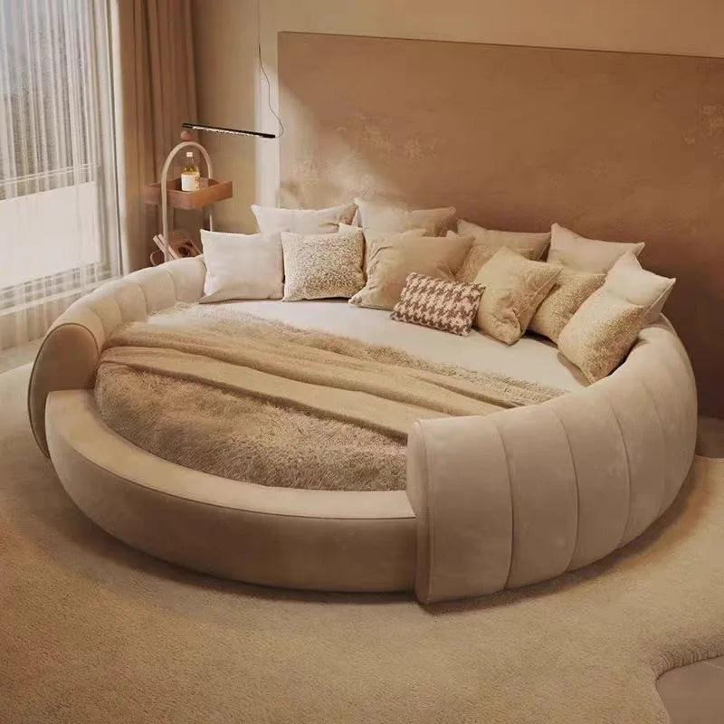 Bedside Table Unique Bed Modern Luxury Lounge French Bed Sleeping Multifunctional Muebles Para Dormitorio Home Furniture