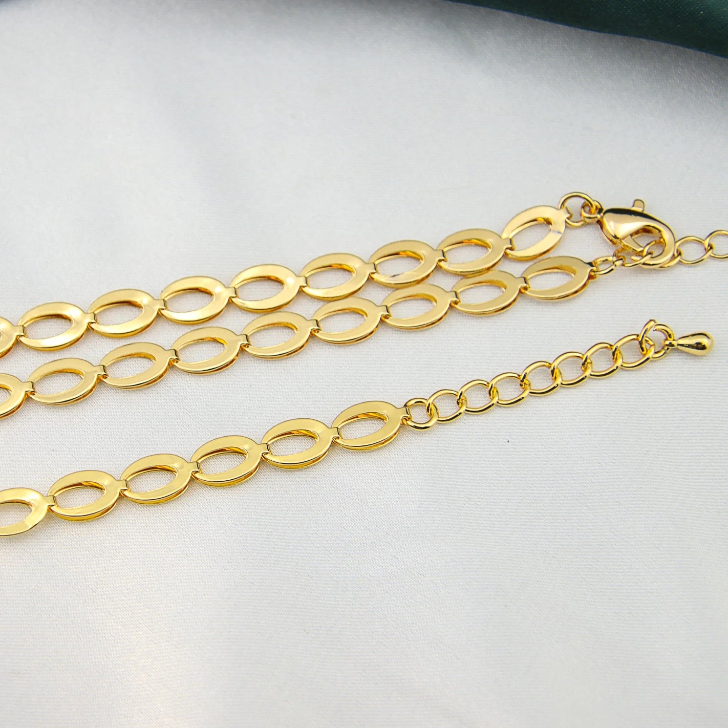 Ethiopian Gold Color Jewelry Set 21k Gold Plated Dubai Bridal Wedding Necklace Earring Set Moroccan African Jewelrys Gift