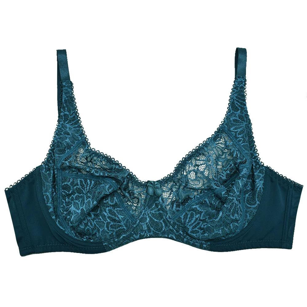 Bras For Women Lace Modern Ladies Plus Size Brassiere Underwear Sexy Lingerie BH Tops C D DD E F Cup
