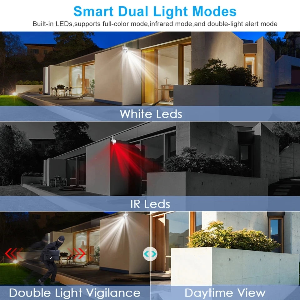 A7 WiFI IP Smart Camera 1080P HD Color Night Vision Wireless Home Security Camera 2-WWay Sound And Motion Push Notification