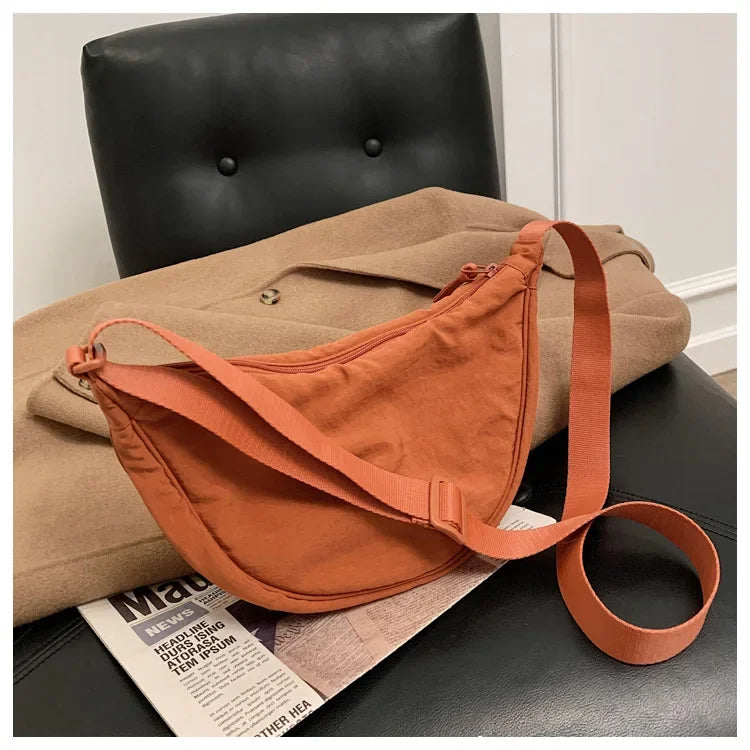 Convenient casual nylon women's crossbody bag shoulder bag large capacity handbag women's travel shopping bag women's wallet