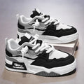 2025 new large-sized men's shoes, all-season fashion and versatile, soft-soled white sneakers and sports shoes