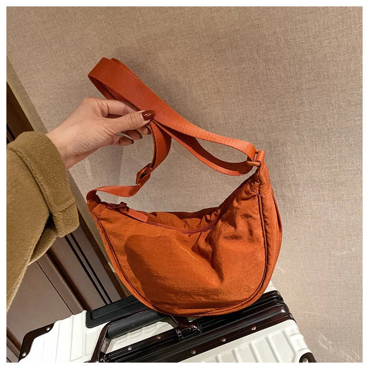 Convenient casual nylon women's crossbody bag shoulder bag large capacity handbag women's travel shopping bag women's wallet